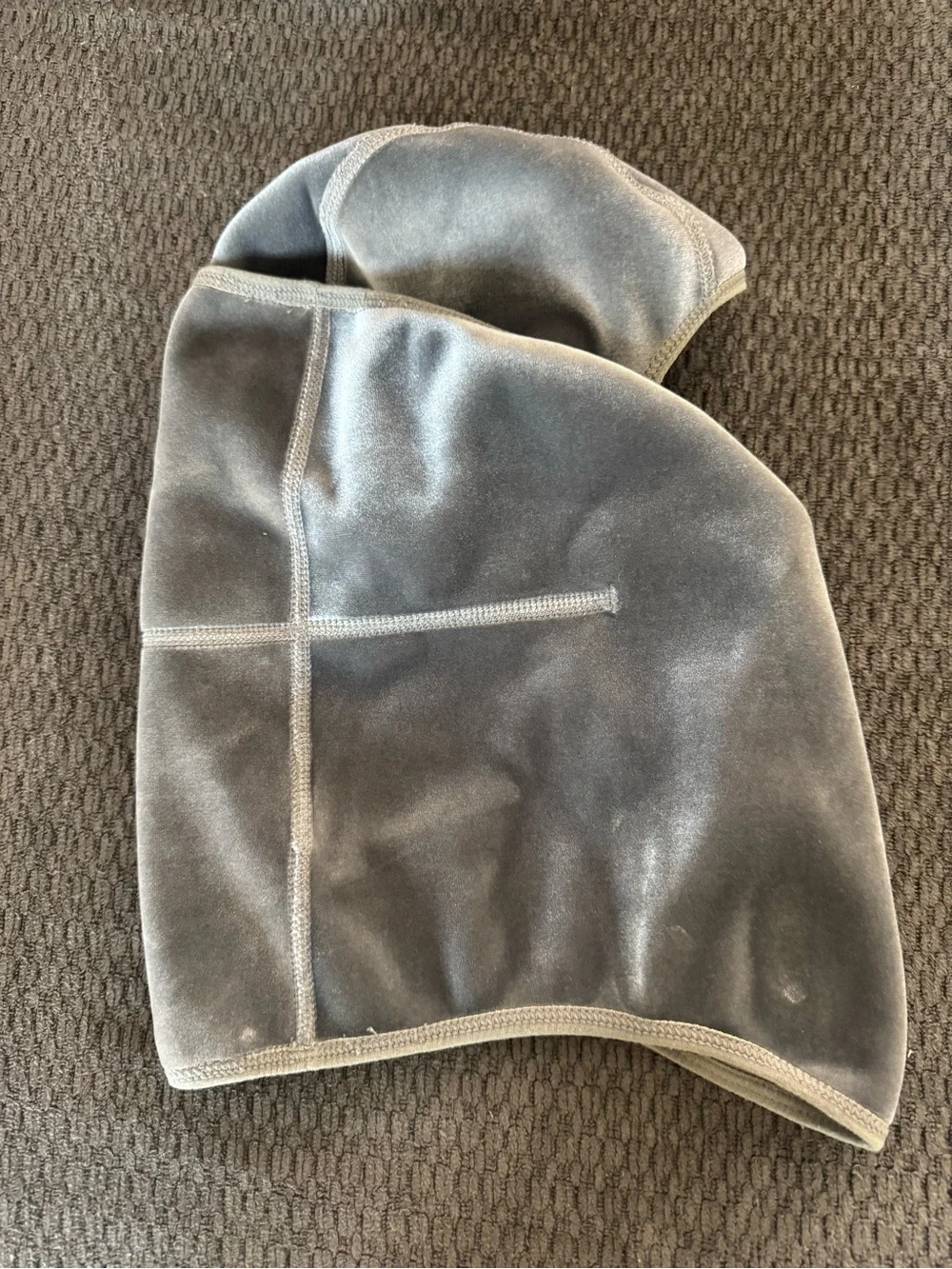 Kids Light Gray Balaclava Hood